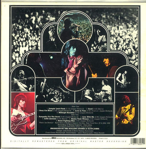 The Rolling Stones - Get Yer Ya Ya's Out (Vinyl, LP, Album, Reissue, Remastered) Very Good (VG) / Very Good Plus (VG+)