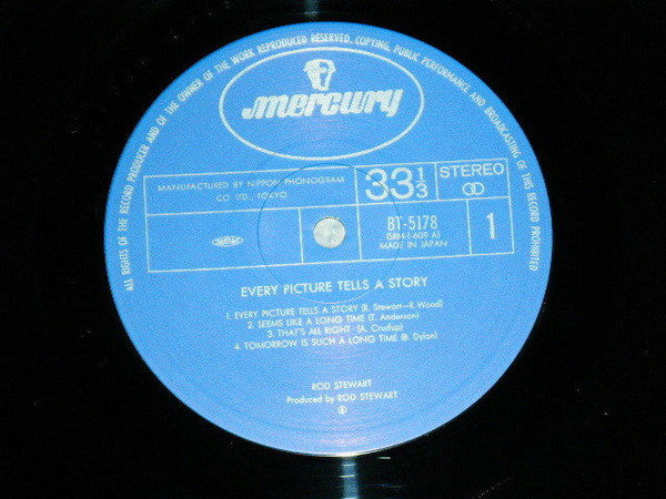 Rod Stewart - Every Picture Tells A Story (Vinyl, LP, Album, Reissue, Stereo) Very Good (VG) / Very Good Plus (VG+)