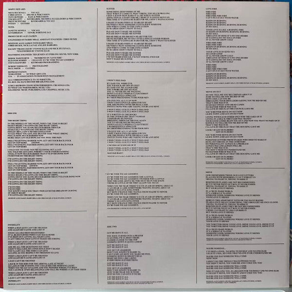 Simply Red - Men And Women (Vinyl, LP, Album) Very Good (VG) / Very Good Plus (VG+)