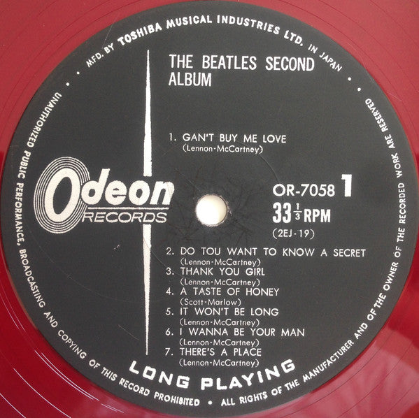 The Beatles - The Beatles' Second Album (Vinyl, LP, Album, Mono)