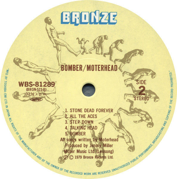 Motörhead - Bomber (Vinyl, LP, Album, Stereo)