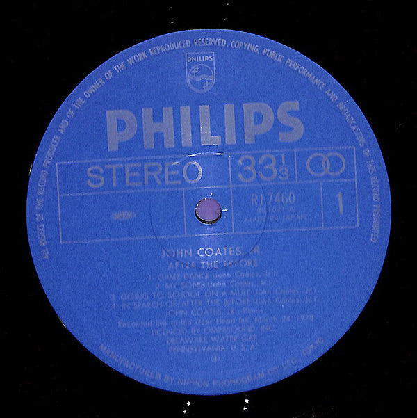 John Coates, Jr - After The Before (Vinyl, LP, Album)