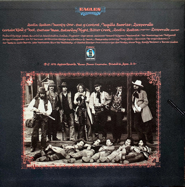 Eagles - Desperado (Vinyl, LP, Album, Reissue, Stereo)