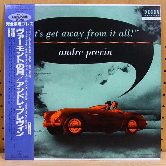 André Previn - Let's Get Away From It All (Vinyl, LP, Limited Edition, Reissue, Mono) Very Good (VG) / Very Good Plus (VG+)