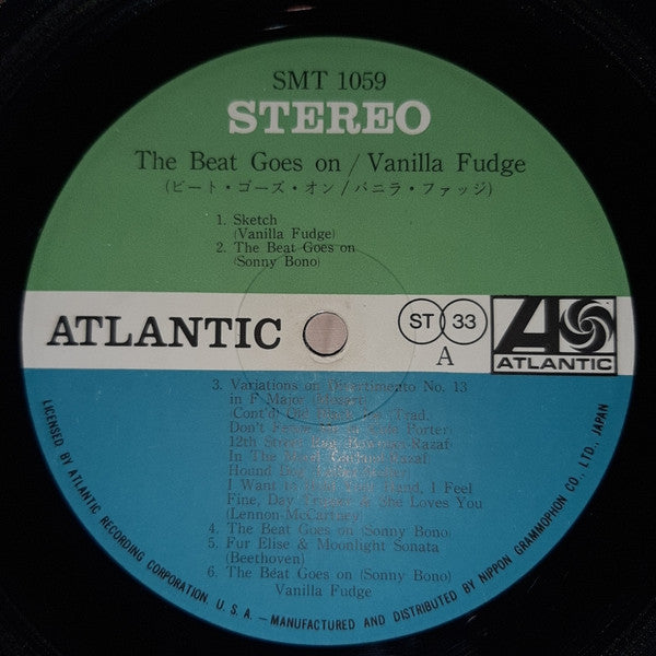 Vanilla Fudge - The Beat Goes On (Vinyl, LP, Album, Stereo)