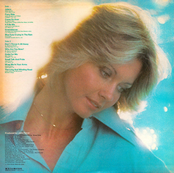 Olivia Newton-John - Come On Over = 水のなかの妖精 (Vinyl, LP, Album, Reis...