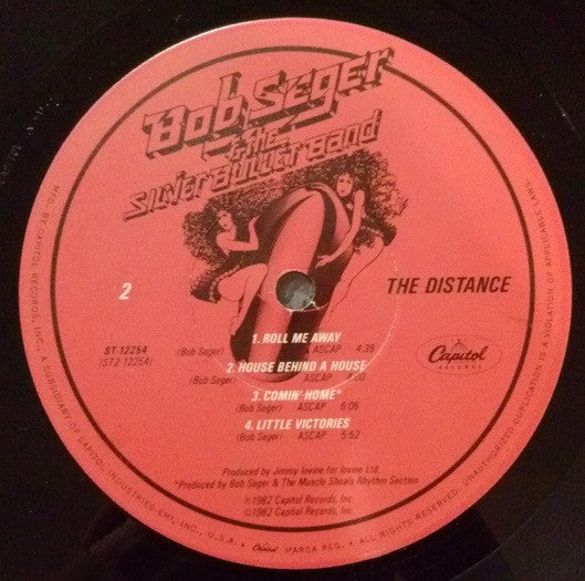 Bob Seger And The Silver Bullet Band - The Distance (Vinyl, LP, Album) Very Good Plus (VG+) / Very Good Plus (VG+)