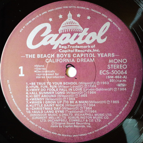 The Beach Boys - The Capitol Years (Vinyl, Box Set, LP, Compilation...