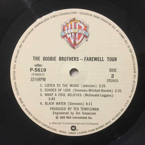 The Doobie Brothers - Farewell Tour (Vinyl, LP, Album)