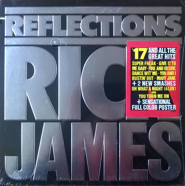 Rick James - Reflections (Vinyl, LP, Compilation) Very Good (VG) / Very Good (VG)