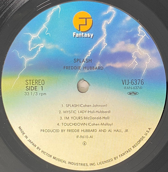 Freddie Hubbard - Splash (Vinyl, LP, Album) Very Good Plus (VG+) / Very Good Plus (VG+)