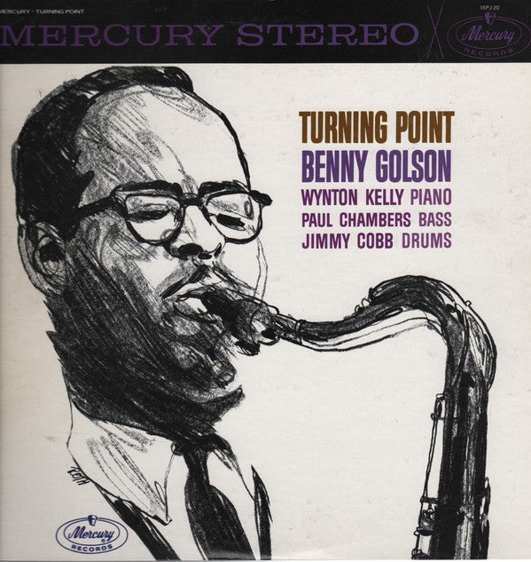 Benny Golson - Turning Point (Vinyl, LP, Album, Reissue, Stereo) Very Good Plus (VG+) / Very Good Plus (VG+)