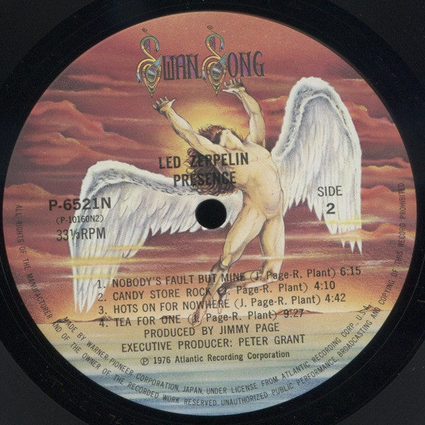 Led Zeppelin - Presence = プレゼンス (Vinyl, LP, Album, Limited Edition,...