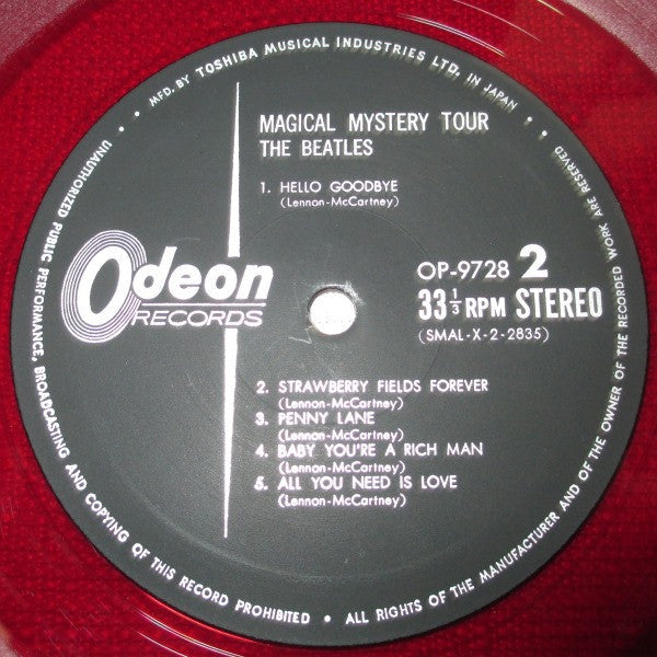 The Beatles - Magical Mystery Tour (Vinyl, LP, Album, Stereo)