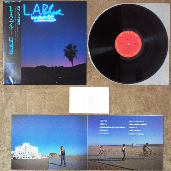 Momoe Yamaguchi - LA Blue = L・A・Blue (Vinyl, LP, Album, Stereo) Very Good Plus (VG+) / Very Good Plus (VG+)