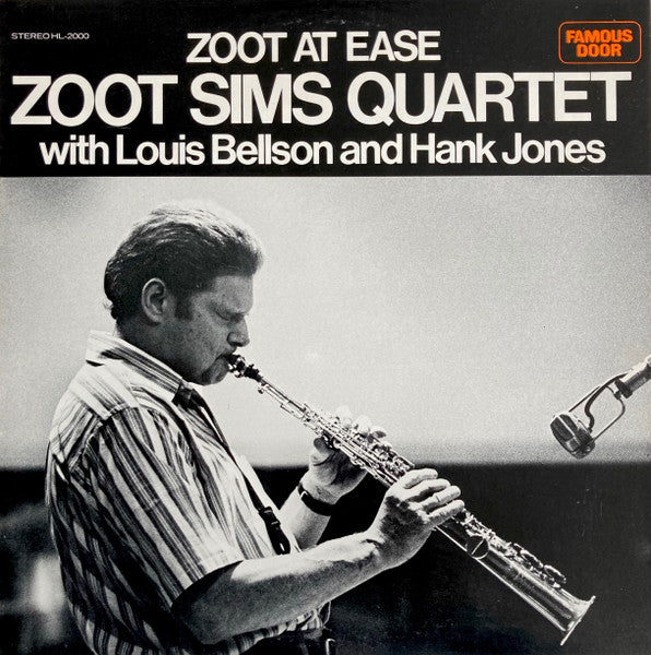 Zoot Sims Quartet - Zoot At Ease (Vinyl, LP, Album)
