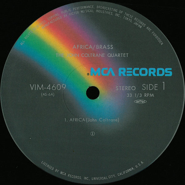 The John Coltrane Quartet - Africa / Brass (Vinyl, LP, Album, Reiss...