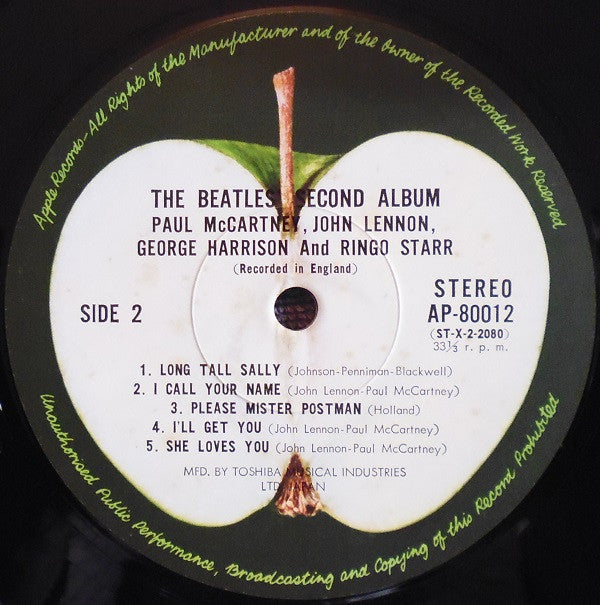 The Beatles - The Beatles' Second Album (Vinyl, LP, Album, Reissue,...