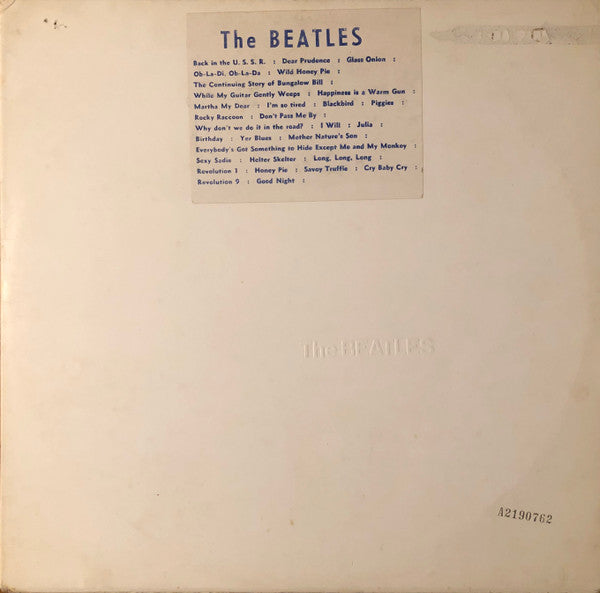 The Beatles - The Beatles (2xVinyl, LP, Album, Misprint, Numbered, Stereo) Good Plus (G+) / Poor (P)
