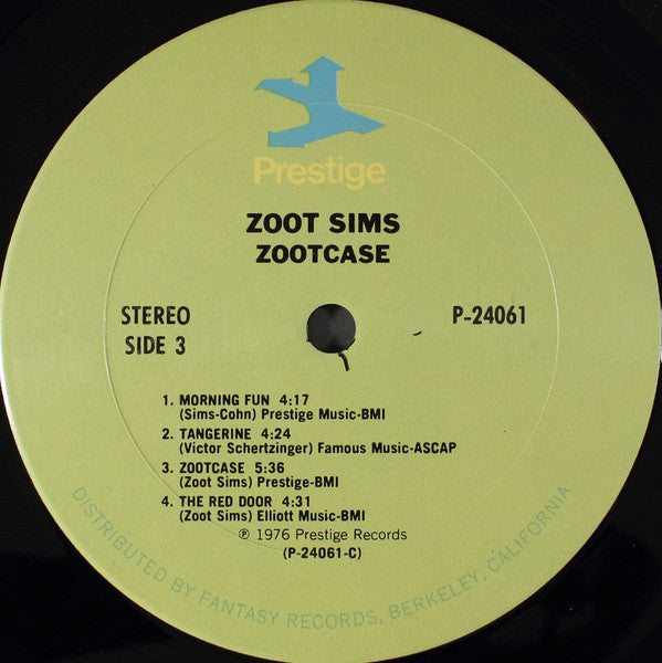Zoot Sims - Zootcase (Vinyl, LP, Compilation)