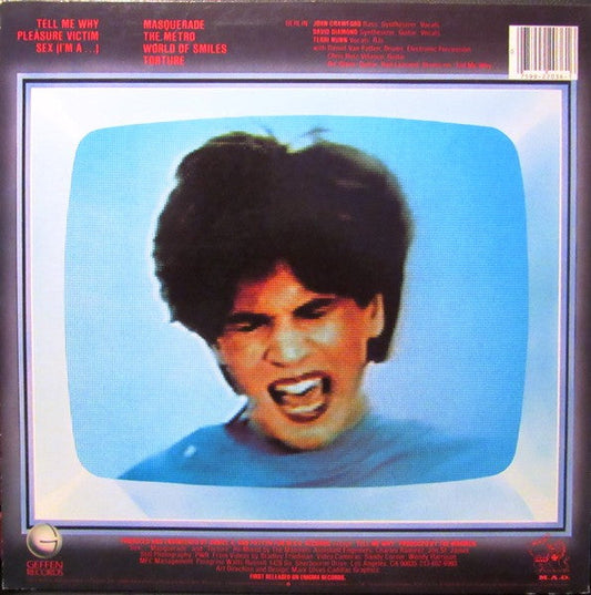Berlin - Pleasure Victim (Vinyl, LP, Album, Reissue) Good Plus (G+) / Very Good (VG)