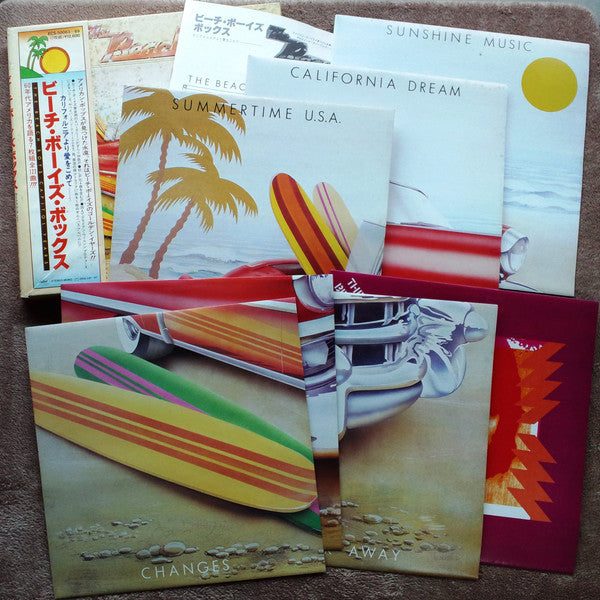 The Beach Boys - The Capitol Years (7xVinyl, Box Set, LP, Compilation, Stereo, Mono) Very Good Plus (VG+) / Good Plus (G+)