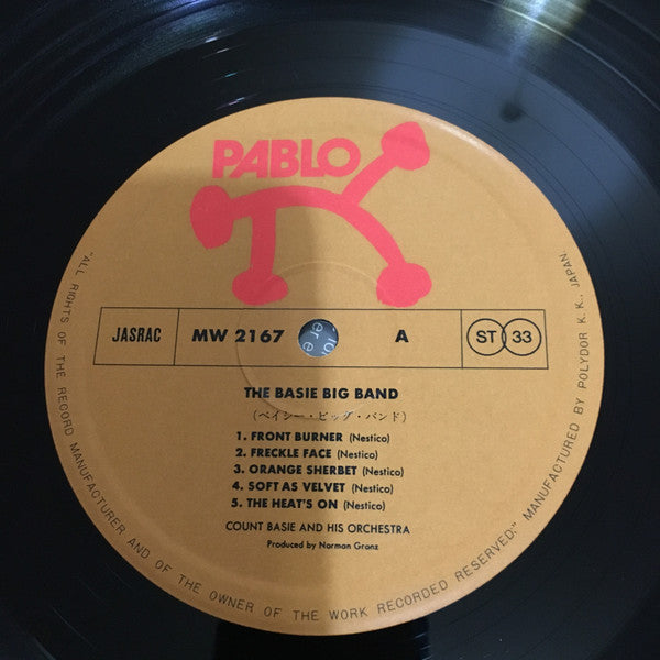 Count Basie - Basie Big Band (Vinyl, LP, Album) Very Good Plus (VG+) / Good Plus (G+)