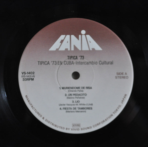 Tipica 73 - En Cuba - Intercambio Cultural (Vinyl, LP, Album, Stereo) Very Good (VG) / Very Good (VG)