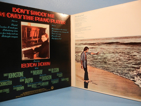 Elton John - Don't Shoot Me I'm Only The Piano Player (Vinyl, LP, Album) Very Good (VG) / Good Plus (G+)