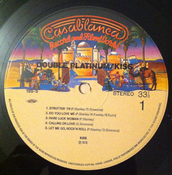 Kiss - Double Platinum (Vinyl, LP, Compilation, Reissue)