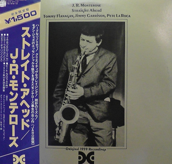 J.R. Monterose - Straight Ahead (Vinyl, LP, Limited Edition, Reissue, Mono) Very Good Plus (VG+) / Very Good Plus (VG+)