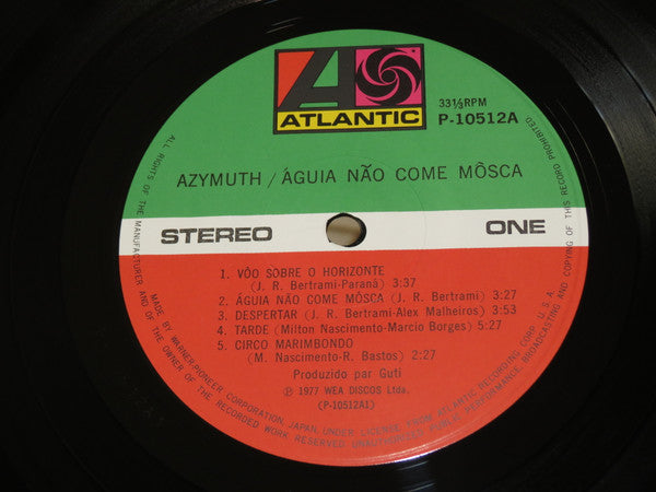 Azymuth - Águia Não Come Mosca (Vinyl, LP, Album) Near Mint (NM or M-) / Very Good (VG)