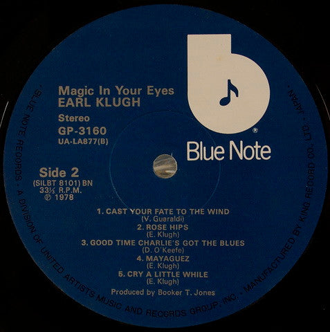 Earl Klugh - Magic In Your Eyes (Vinyl, LP, Album, Stereo)