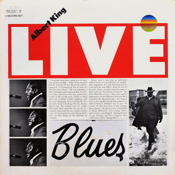 Albert King - Albert Live (Vinyl, LP, Album)