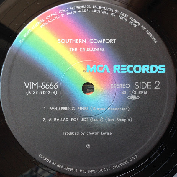 The Crusaders - Southern Comfort = サザン・コンフォート (Vinyl, LP, Album, Reissue) Very Good Plus (VG+) / Very Good Plus (VG+)