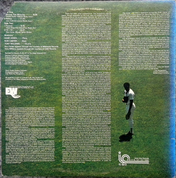The Great Jazz Trio - At The Village Vanguard (Vinyl, LP, Album) Very Good Plus (VG+) / Good (G)