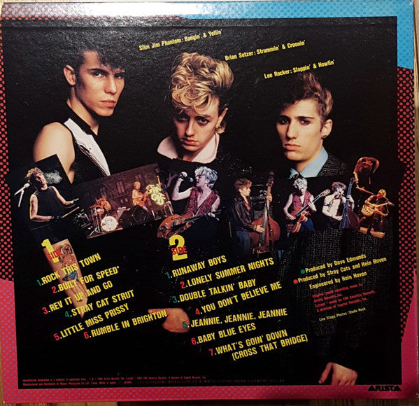 Stray Cats - Built For Speed ​​(Vinyl, LP, Album, Compilation, Stereo) Very Good (VG) / Very Good (VG)