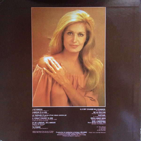 Dalida - J'Attendrai (Vinyl, LP, Album) Good Plus (G+) / Very Good Plus (VG+)