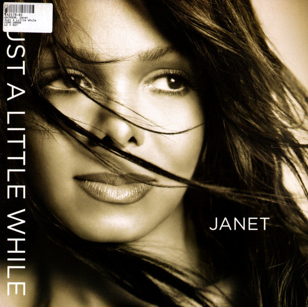 Janet Jackson - Just A Little While (Vinyl, 12") Very Good (VG) / Good Plus (G+)