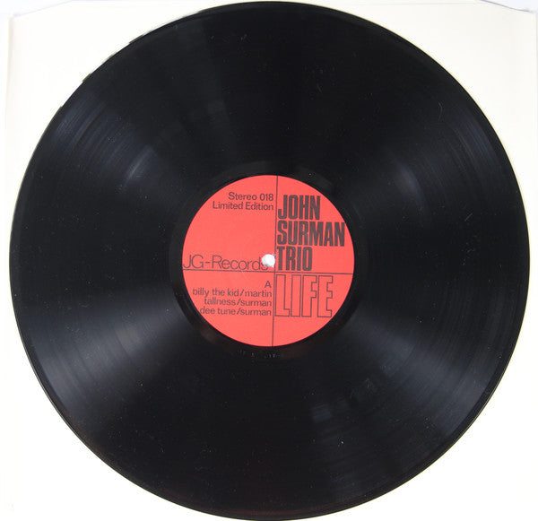 John Surman Trio - Live In Altena (Vinyl, LP, Album, Limited Edition) Near Mint (NM or M-) / Very Good Plus (VG+)
