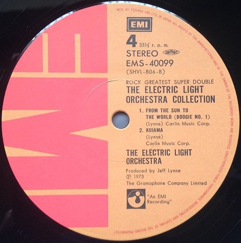 Electric Light Orchestra - The Electric Light Orchestra Collection (2xVinyl, LP, Compilation, Reissue, Stereo) Near Mint (NM or M-) / Very Good Plus (VG+)
