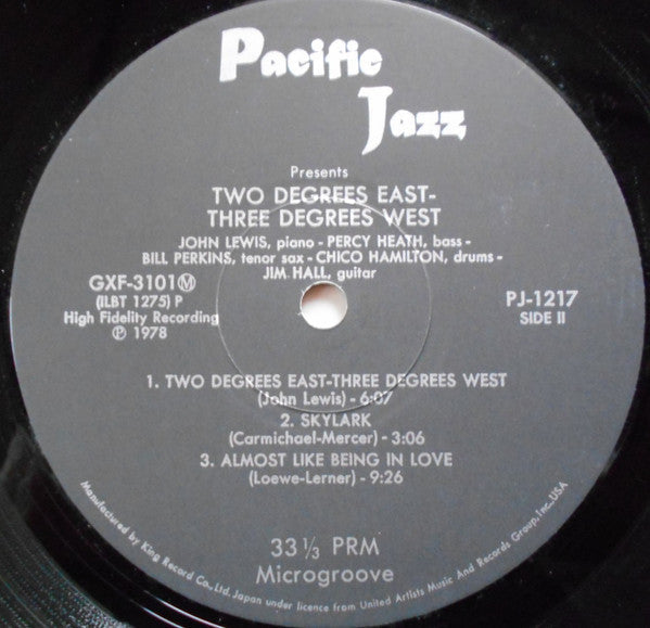 John Lewis (2) - Grand Encounter: 2 Degrees East - 3 Degrees West (...