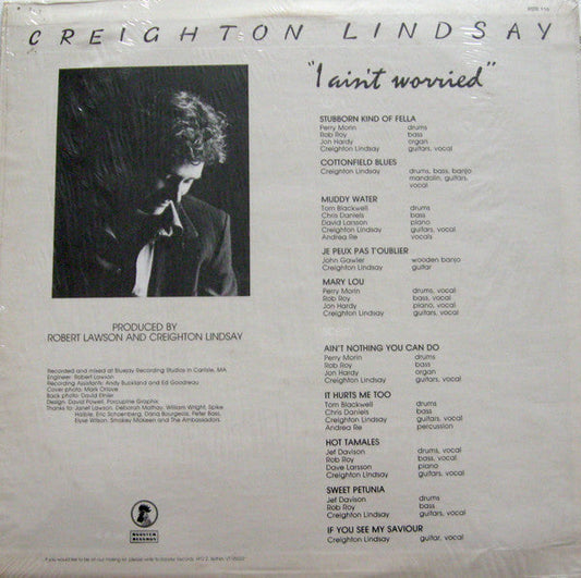 Creighton Lindsay - I Ain't Worried (Vinyl, LP, Album) Very Good (VG) / Good Plus (G+)