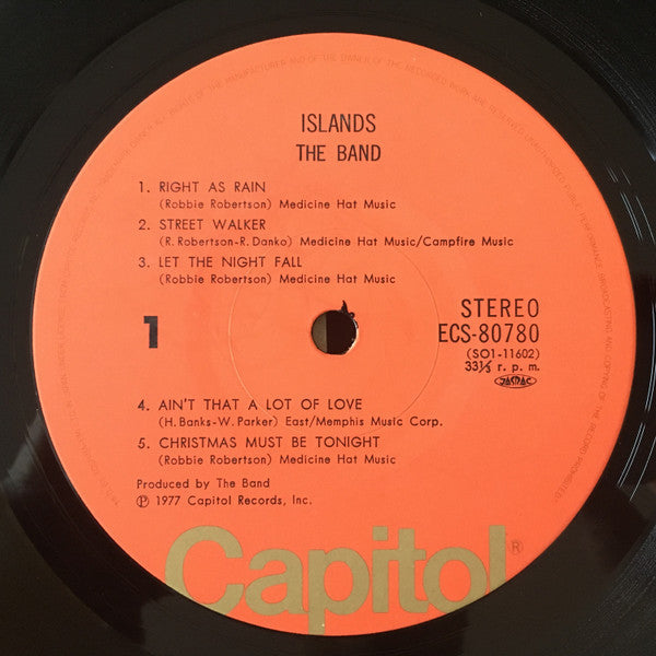 The Band - Islands (Vinyl, LP, Album)