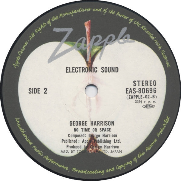 George Harrison - Electronic Sound (Vinyl, LP, Album, Reissue) Very Good Plus (VG+) / Very Good Plus (VG+)