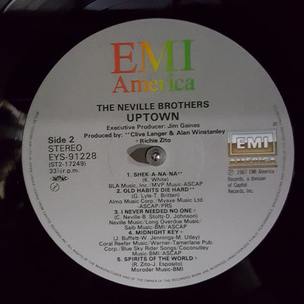 The Neville Brothers - Uptown (Vinyl, LP, Album) Near Mint (NM or M-) / Very Good (VG)
