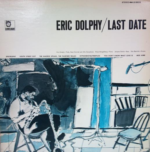 Eric Dolphy - Last Date (Vinyl, LP, Album, Limited Edition, Reissue, Stereo) Very Good Plus (VG+) / Very Good (VG)