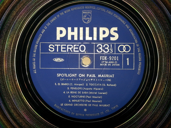 Paul Mauriat - Spotlight On Paul Mauriat (Vinyl, LP, Compilation)