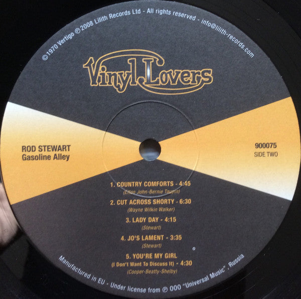 Rod Stewart - Gasoline Alley (Vinyl, LP, Album, Reissue, Remastered, Stereo) Very Good Plus (VG+) / Very Good Plus (VG+)