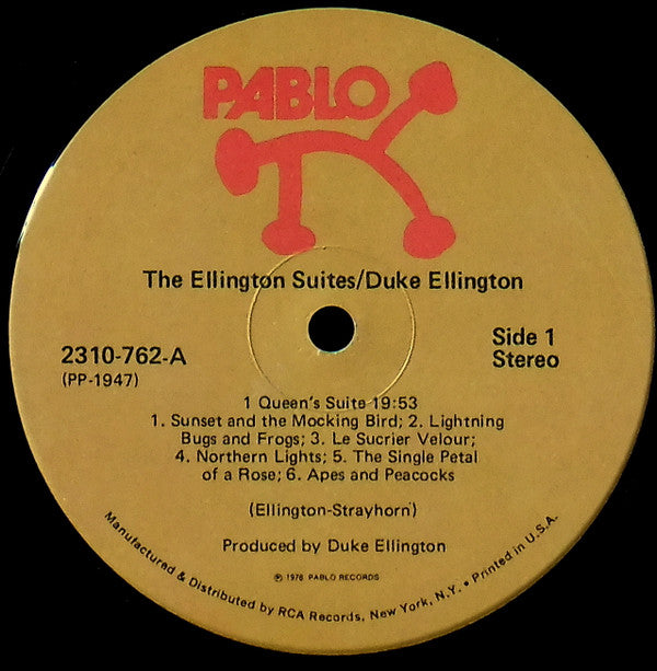 Duke Ellington - The Ellington Suites (Vinyl, LP, Album, Stereo) Very Good Plus (VG+) / Very Good (VG)